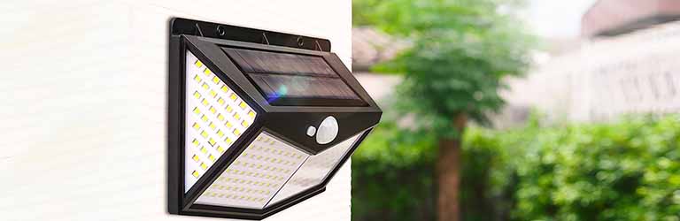 Outdoor solar light for the home